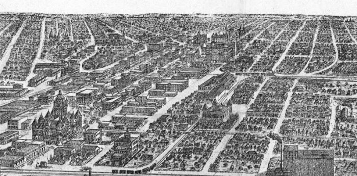 Dallas, Texas, 1892