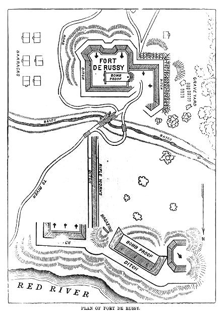 Plan of Fort Derussy