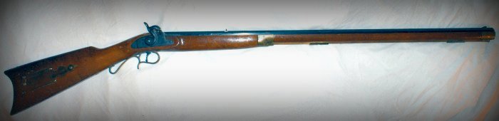 Replica of a Mississippi Rifle, like the ones that members of Company A, 15th Alabama Infantry carried