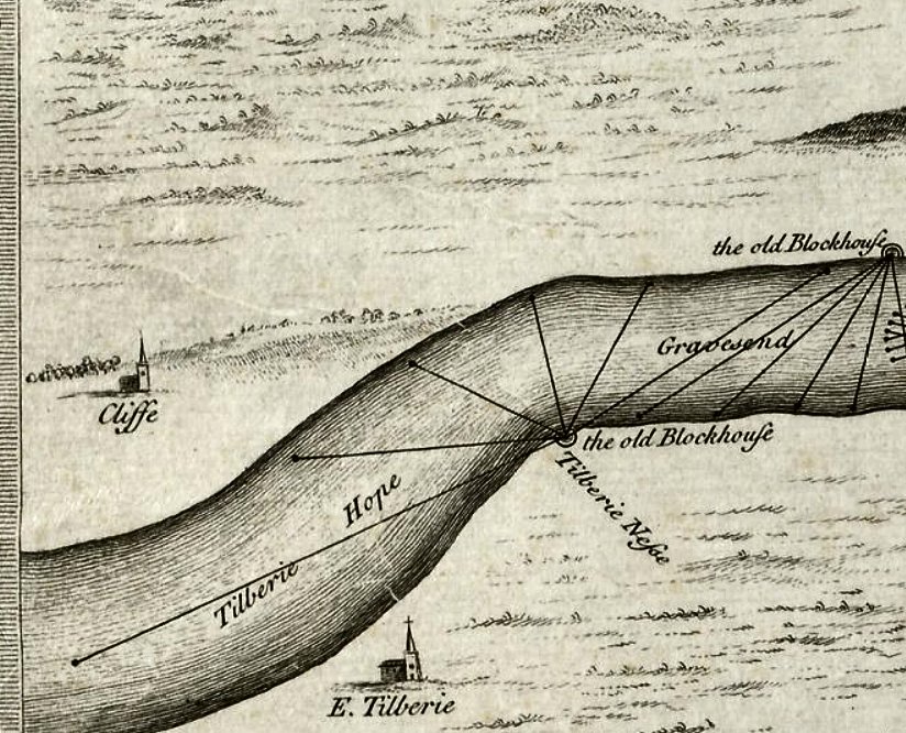 Map of Tibury Hope