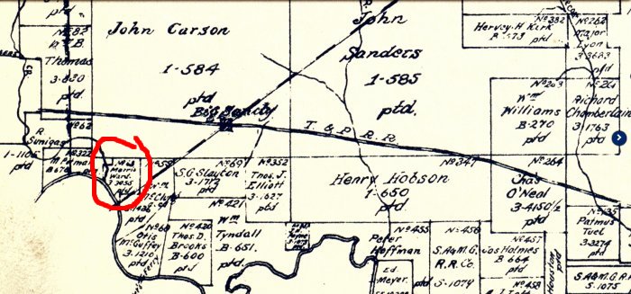 Morris Ward's Upshur County TX land grant