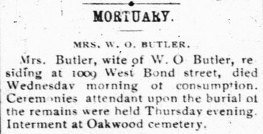 Virginia Alice Butler obituary