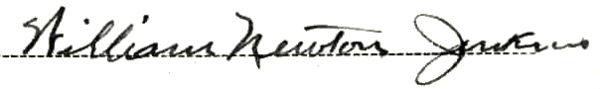 W N Jenkins signature