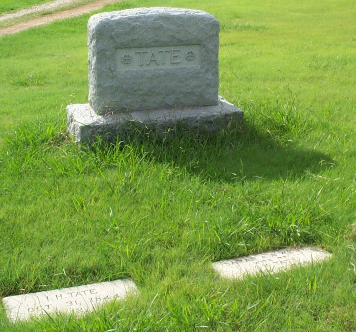 Tate family plot, Forest Lawn Cemetery, Dallas, Texas