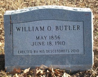 W. O. Butler grave marker