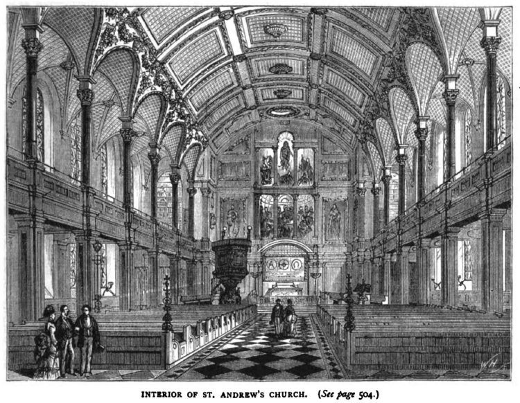 Interior of St. Andrew's Church