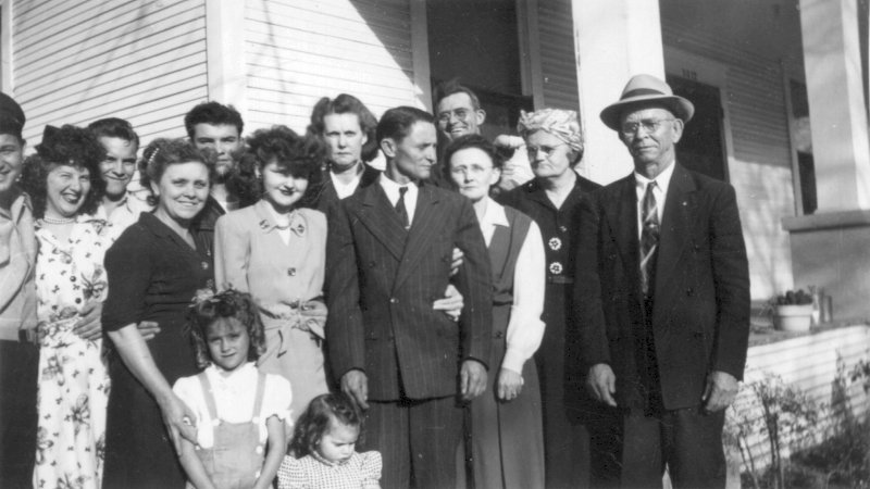 Jenkins family in 1940s Dallas