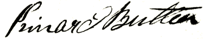 Kinard Butler signature