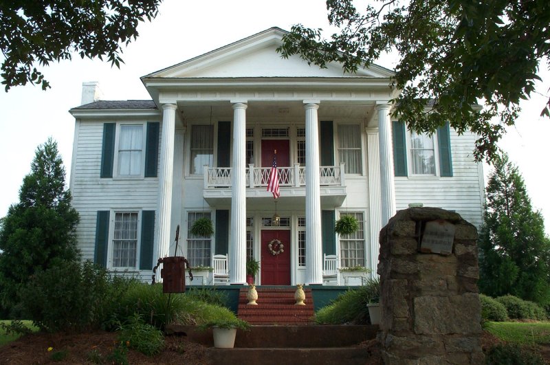 Antebellum mansion in Meritwether County, Georgia