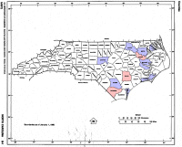 North Carolina Ancestors Map