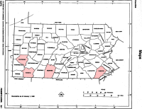 Pennsylvania Ancestors Map