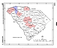 South Carolina Ancestors Map