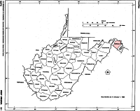 West Virginia Ancestors Map