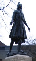Statue of Pocahontas, Gravesend, England