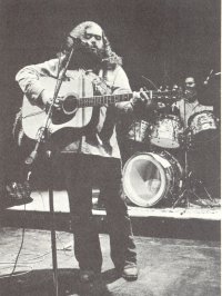 B. W. Stevenson, in concert at Richland College, 1972