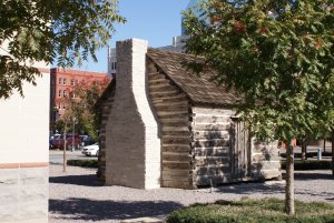 Pioneer Cabin in Downtown Dallas, Texas