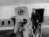 President and Mrs. Kennedy arriving in Dallas