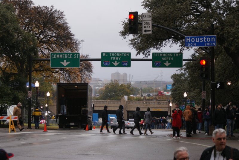 Dealey Plaza, Dallas, Texas, November 22, 2013