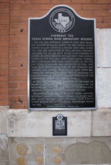 Dealey Plaza, Dallas, Texas, November 22, 2013