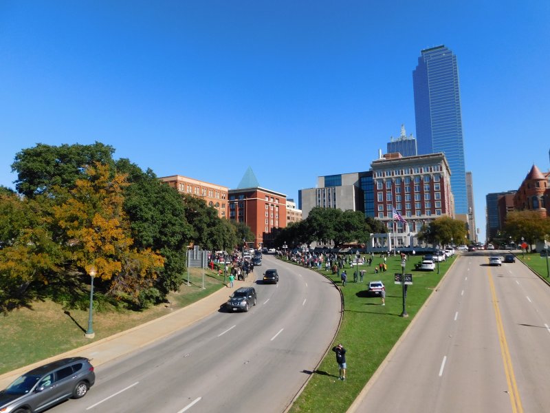 Dealey Plaza, Dallas, Texas, November 22, 2023