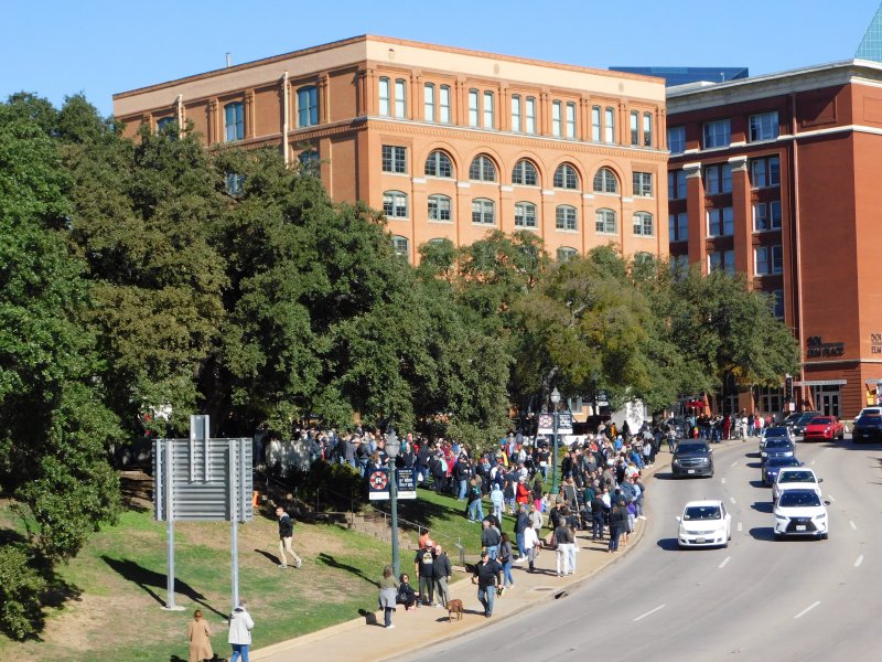 Dealey Plaza, Dallas, Texas, November 22, 2023