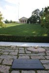 President Kennedy's grave and Arlington House