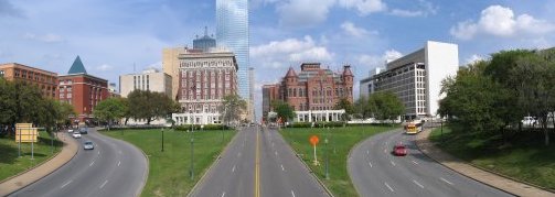 Dealey Plaza panorama