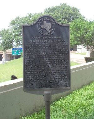 Bryan Historical Marker