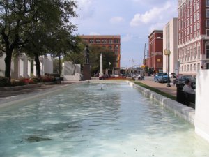 South Side Peristyle and Reflecting Pool