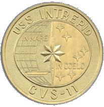 U.S.S.  Intrepid, CVS-11 In Mare In Coelo