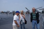 View of Intrepid from Liberty Launch
