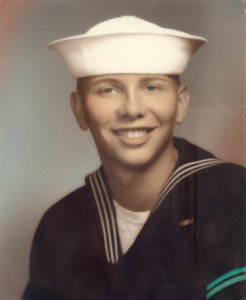 Steven Butler Navy boot camp portrait