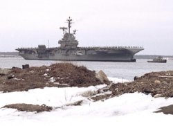 USS Yorktown, February 1970, Quonset Point, RI