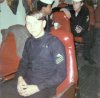 PRAN Butler in VS-24 Ready Room, aboard Yorktown at Portsmouth, England, November 1969