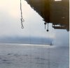 Destroyer escort (probably U.S.S. Ingraham), seen from Yorktown, at sea, Fall 1969