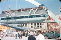 Monorail at State Fair, 1956
