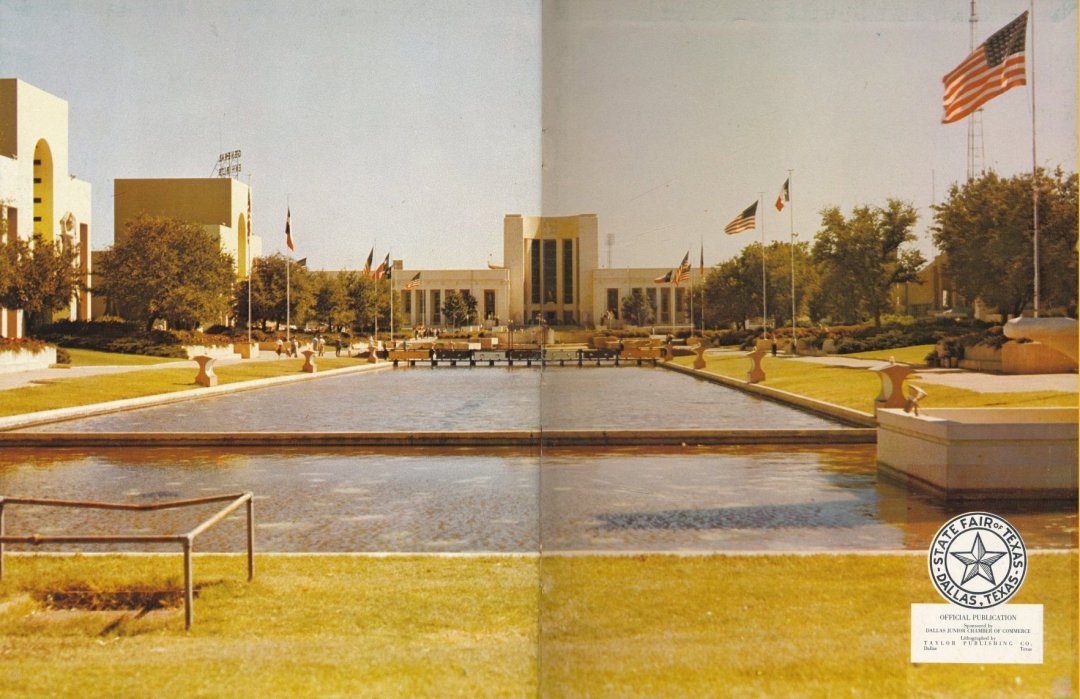 1956 State Fair of Texas Souvenir Booklet front cover