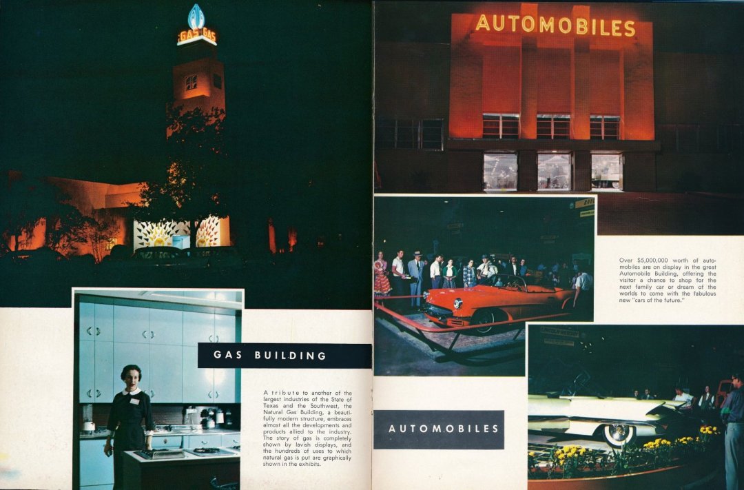 1956 State Fair of Texas Souvenir Booklet pp11-12