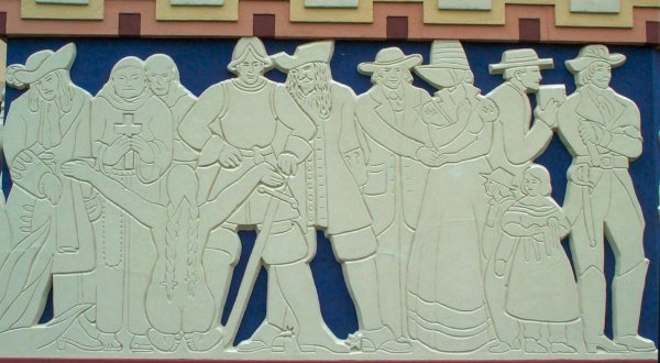 Tower Building frieze, North panel 2