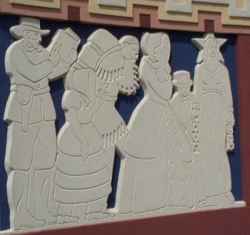 Tower Building frieze, North panel 4