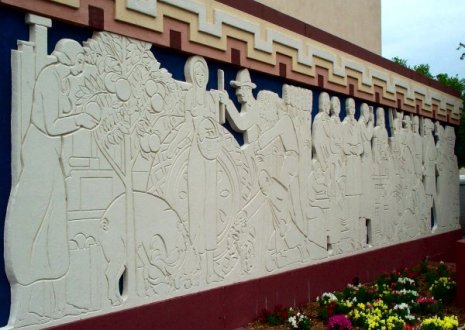 Tower Building frieze, North panel 3