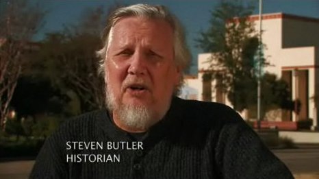 Still photo of Steven Butler from Art and Seek segment