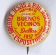 Pan American Expo Pinback