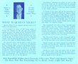 Queens Night Leaflet inside