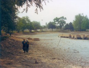Drained Lagoon 1985