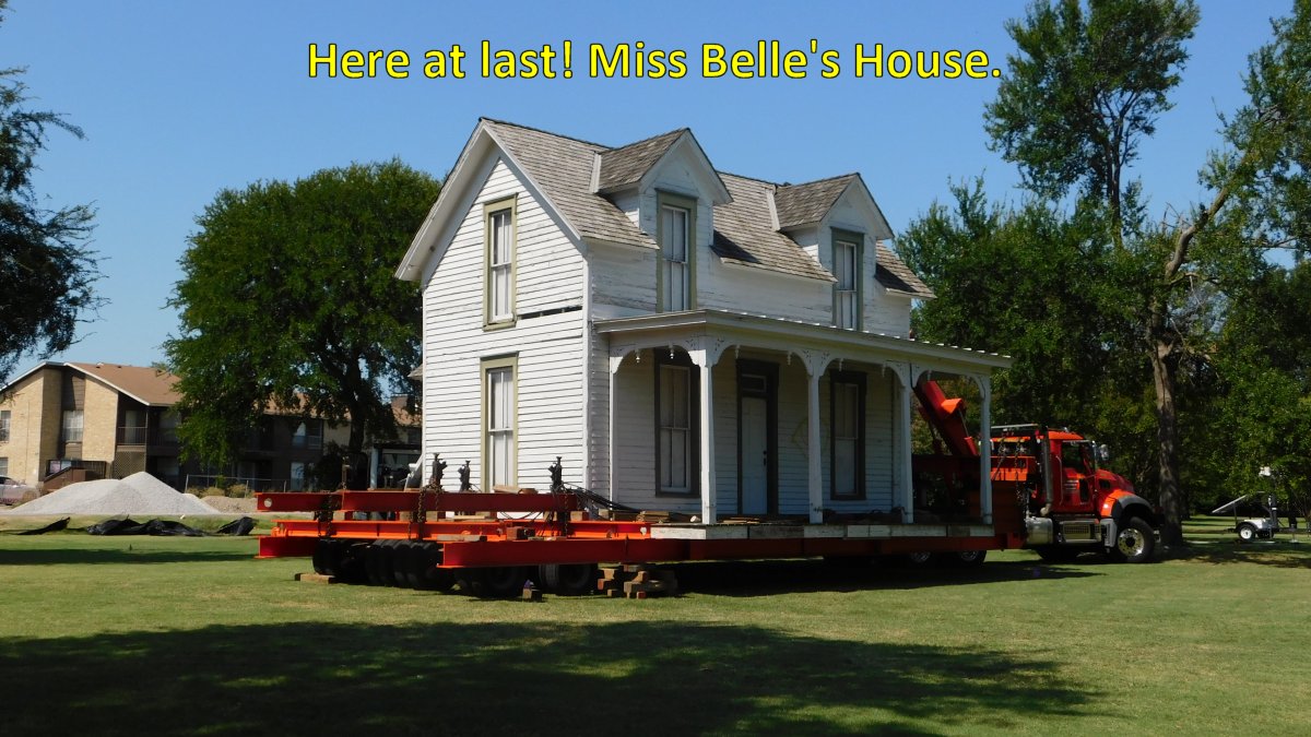 location of Miss Belle's House in Huffhines Park