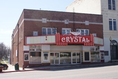 The Crystal Theater, Downtown Okemah, OK