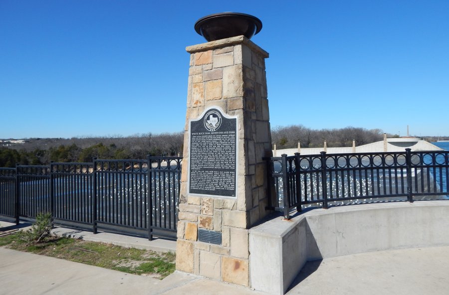 White Rock Lake Park historical marker