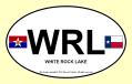 White Rock Lake bumper sticker