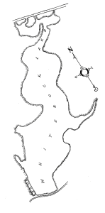White Rock Lake map